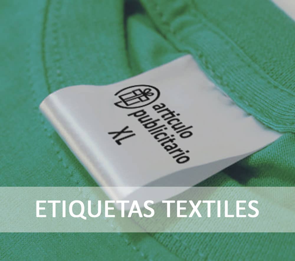 Qué son etiquetas textiles - ArticuloPublicitario.com