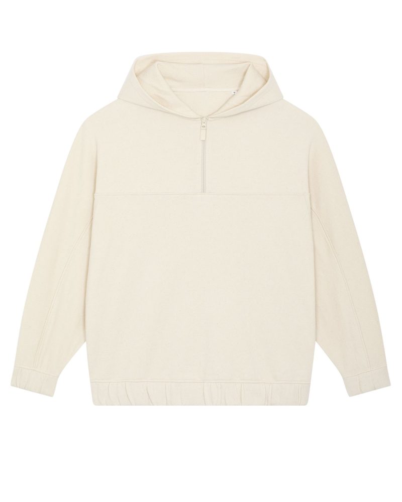 Sudadera con capucha Globetrotter Wave Terry Stanley Stella - Natural Raw