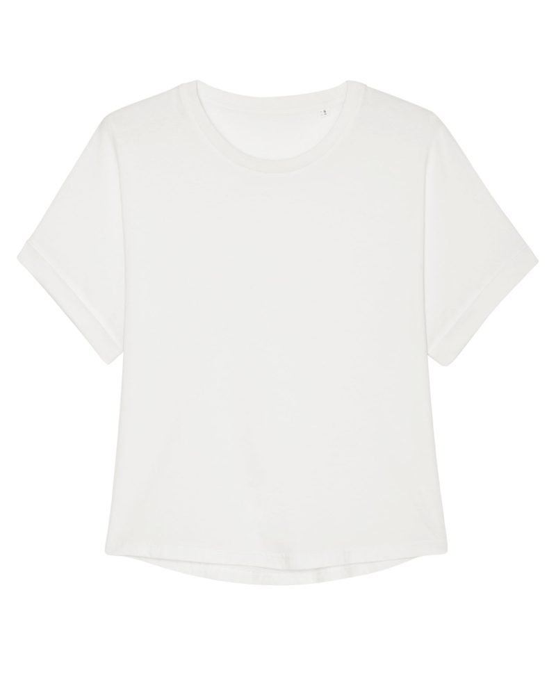 Camiseta Collider Vintage Stanley Stella - Garment Dyed White