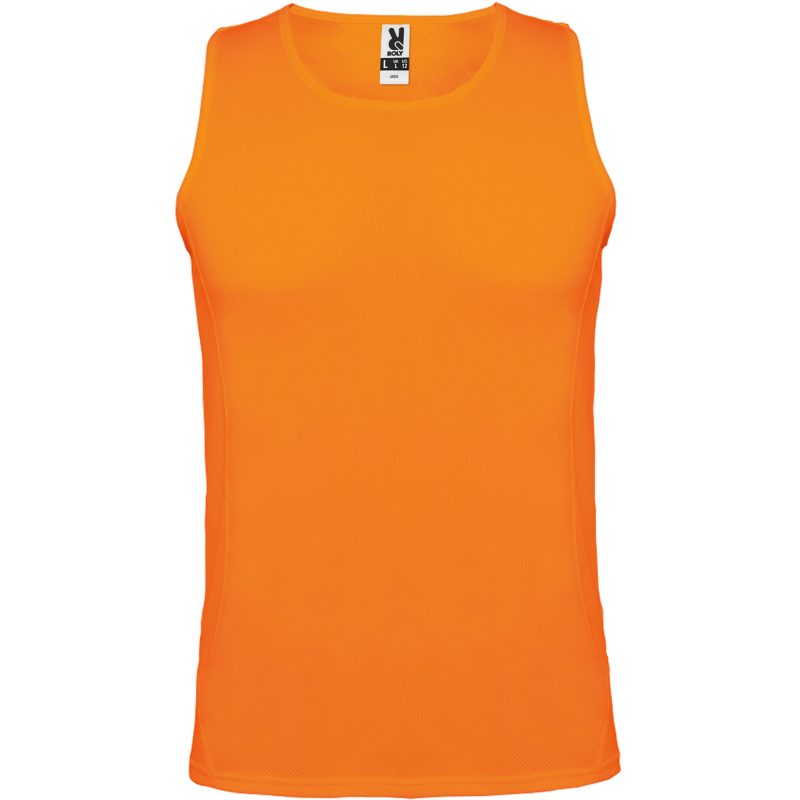 Camiseta Andre Roly - Naranja Fluor