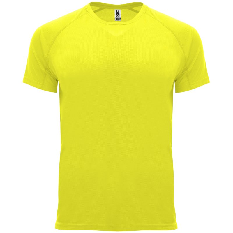 Camiseta Bahrain Roly - Amarillo Fluor