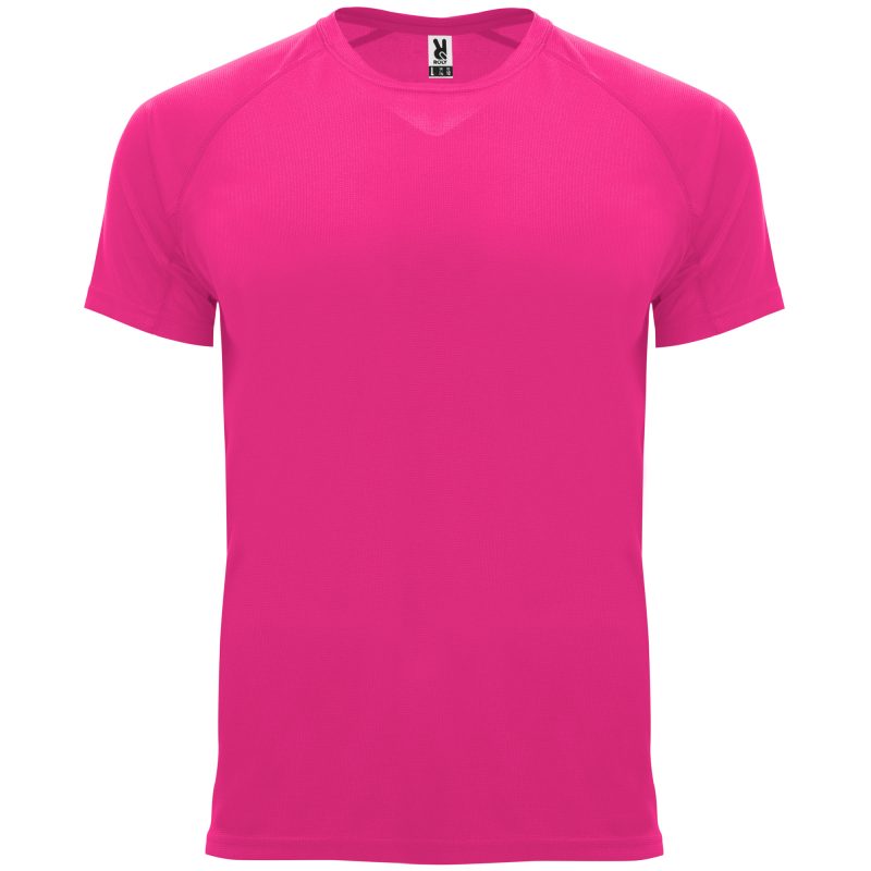 Camiseta Bahrain Roly - Rosa Fluor