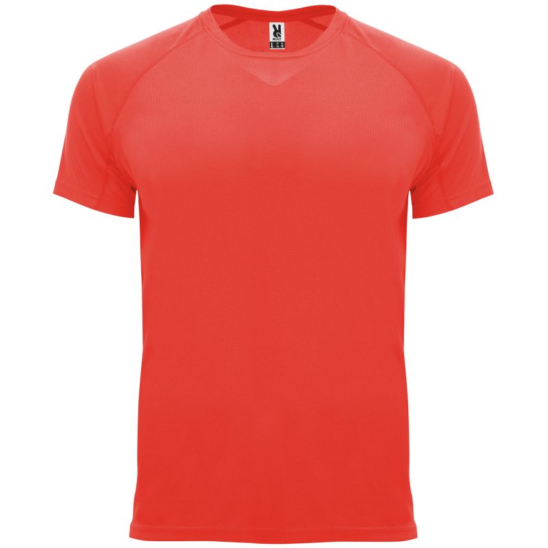 Camiseta Bahrain Roly - Coral Fluor