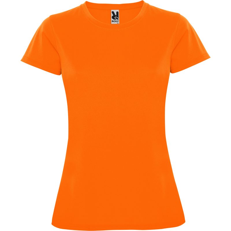 Camiseta Montecarlo Woman Roly - Naranja Fluor
