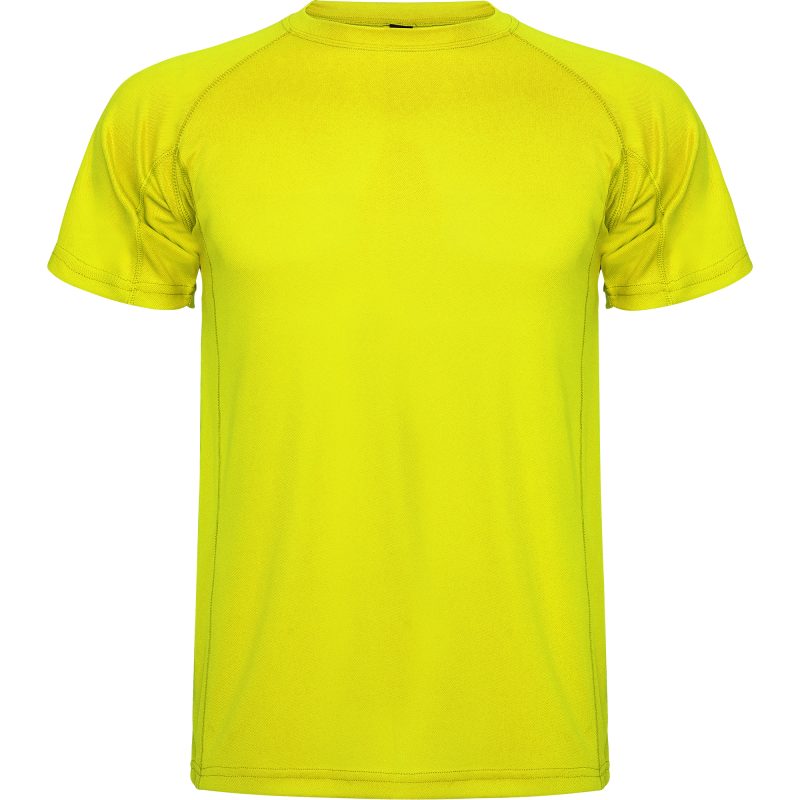 Camiseta Montecarlo Roly - Amarillo Fluor