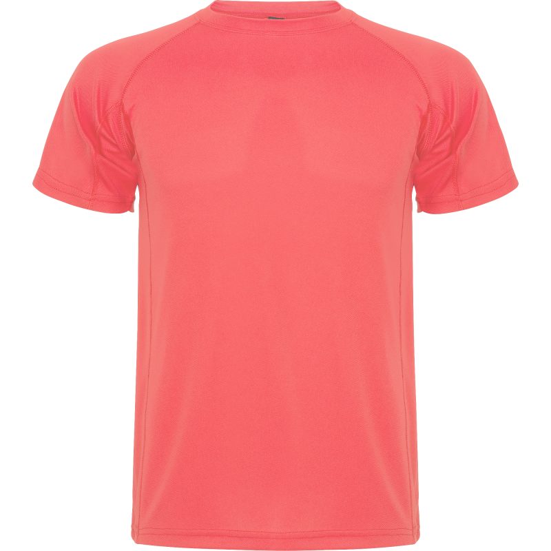 Camiseta Montecarlo Roly - Coral Fluor