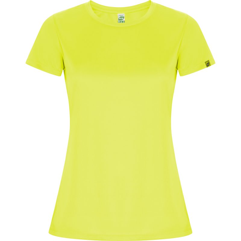 Camiseta Imola Woman Roly - Amarillo Fluor