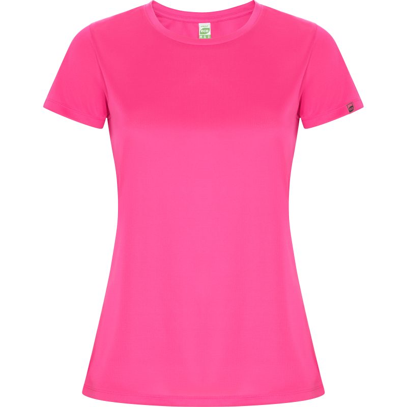 Camiseta Imola Woman Roly - Rosa Fluor