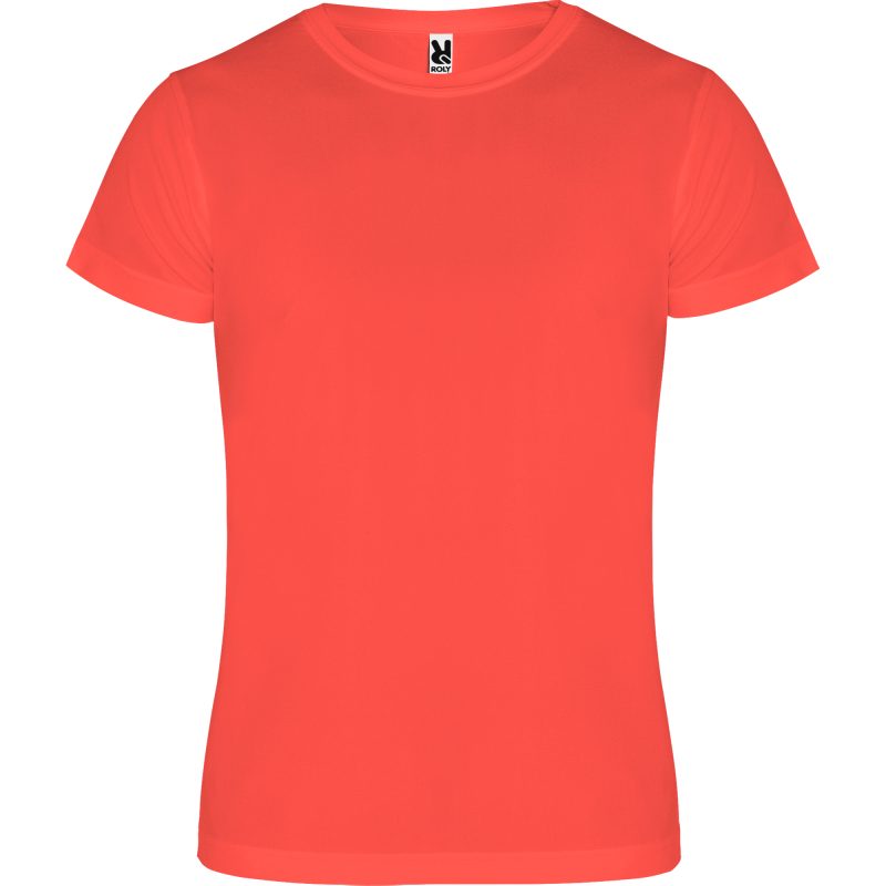 Camiseta Camimera Roly - Coral Fluor