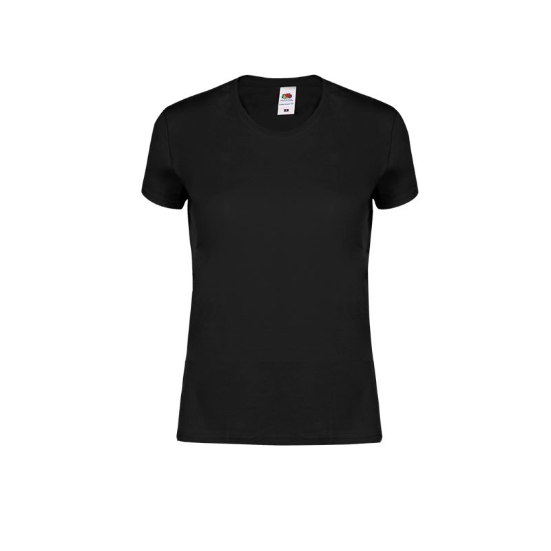 Camiseta Mujer Color Iconic Makito - Negro