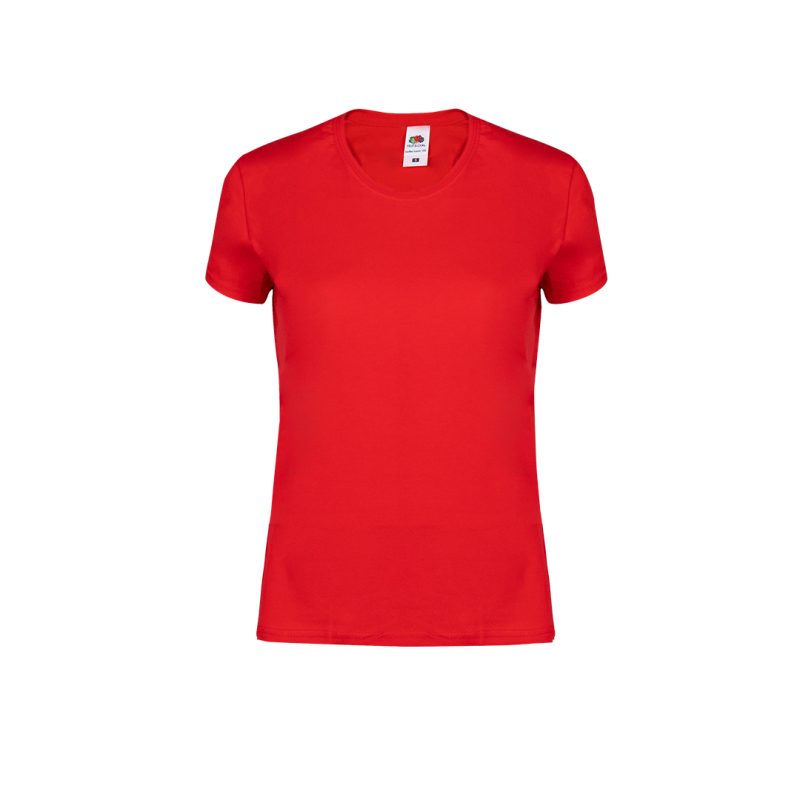 Camiseta Mujer Color Iconic Makito - Rojo
