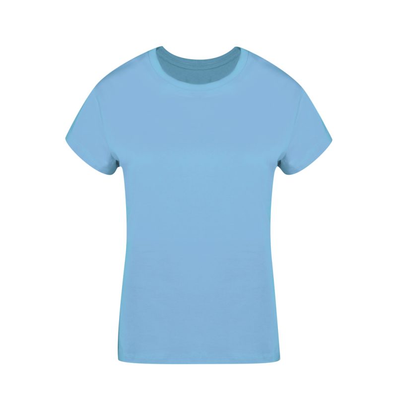 Camiseta Mujer Color Seiyo Makito - Azul Claro