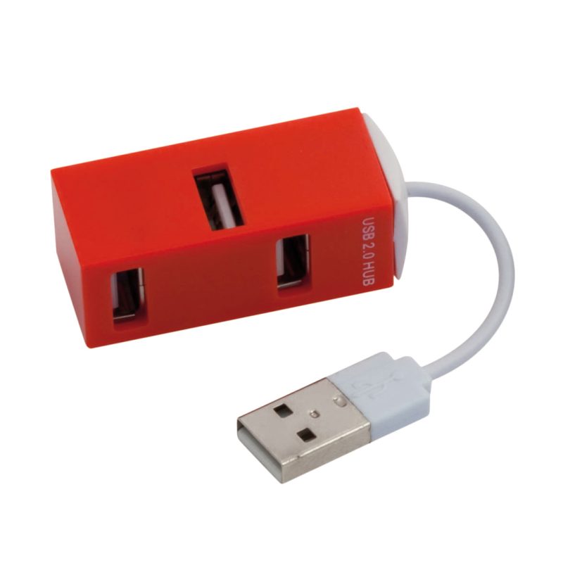 Puerto USB Geby Makito - Rojo