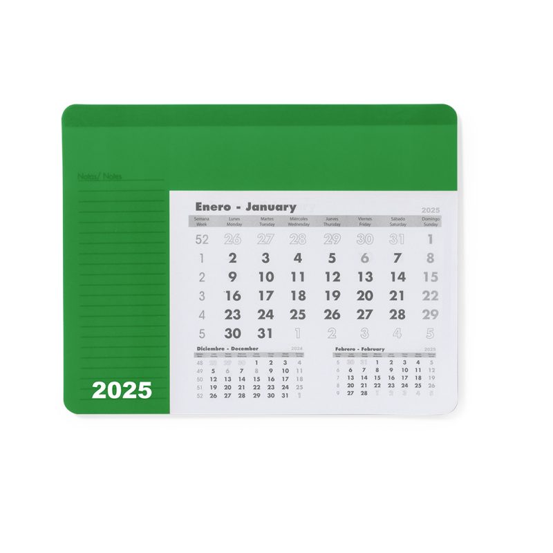 Alfombrilla Calendario Rendux Makito - Verde