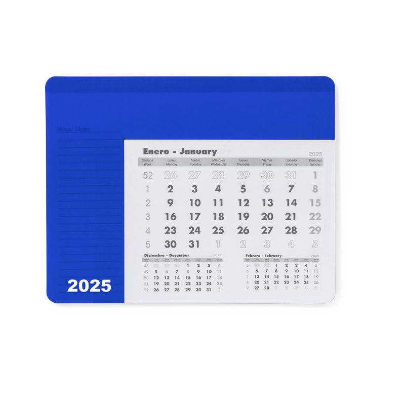 Alfombrilla Calendario Rendux Makito - Azul