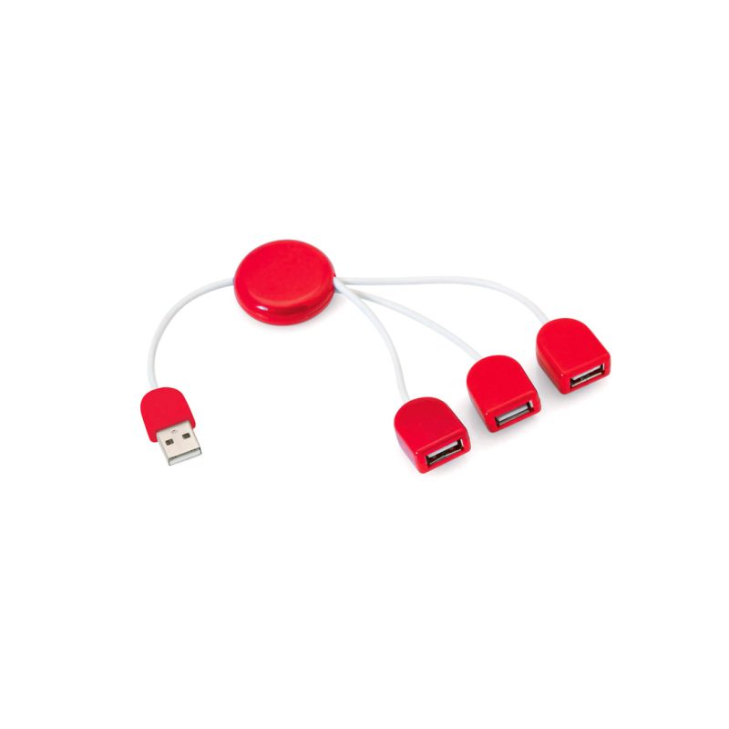 Puerto USB Pod Makito - Rojo