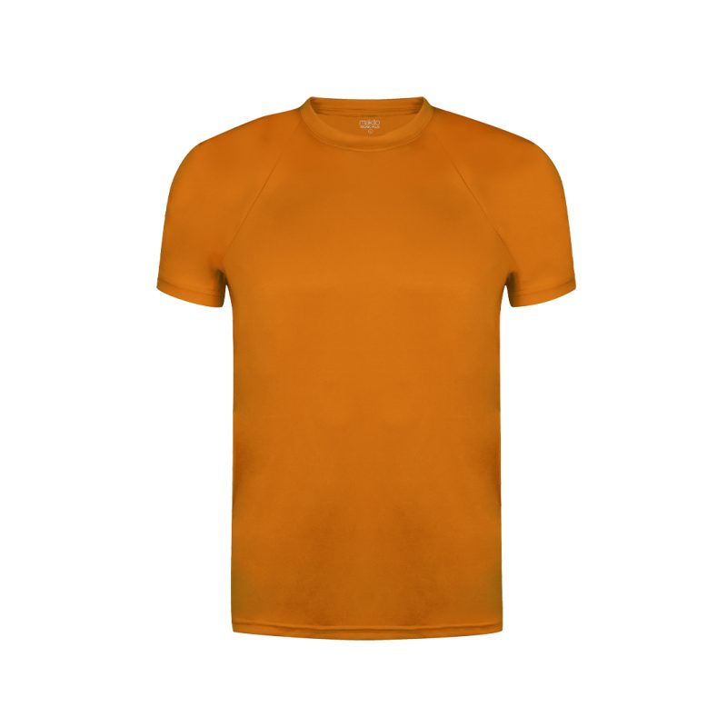 Camiseta Adulto Tecnic Plus Makito - Naranja