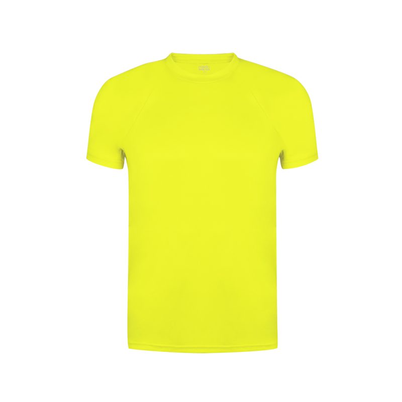 Camiseta Adulto Tecnic Plus Makito - Amarillo Fluor
