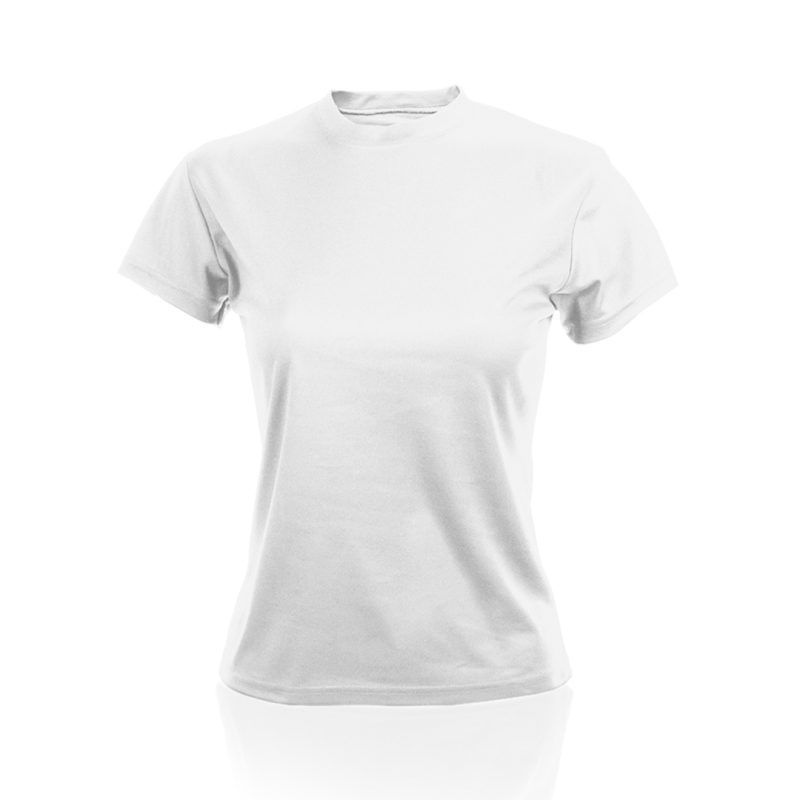 Camiseta Mujer Tecnic Plus Makito - Blanco