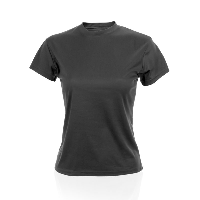 Camiseta Mujer Tecnic Plus Makito - Negro
