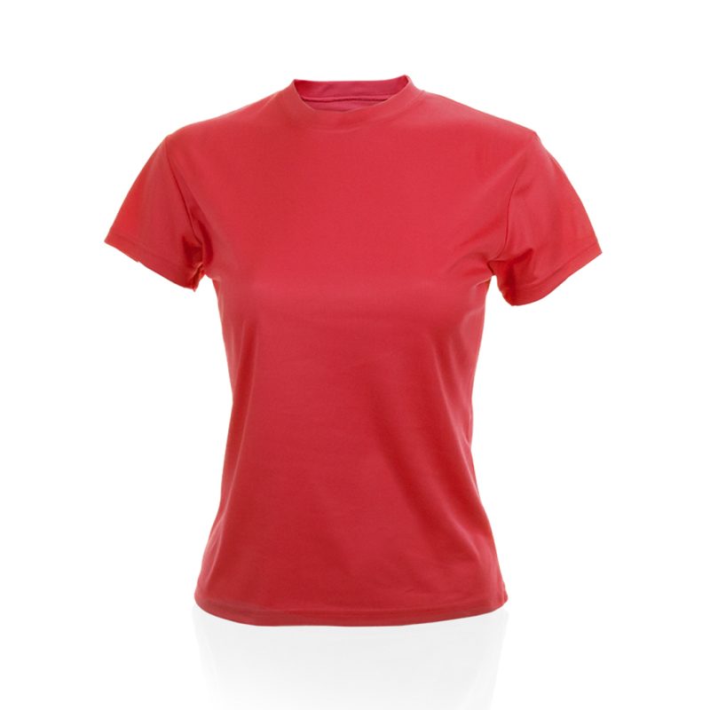 Camiseta Mujer Tecnic Plus Makito - Rojo