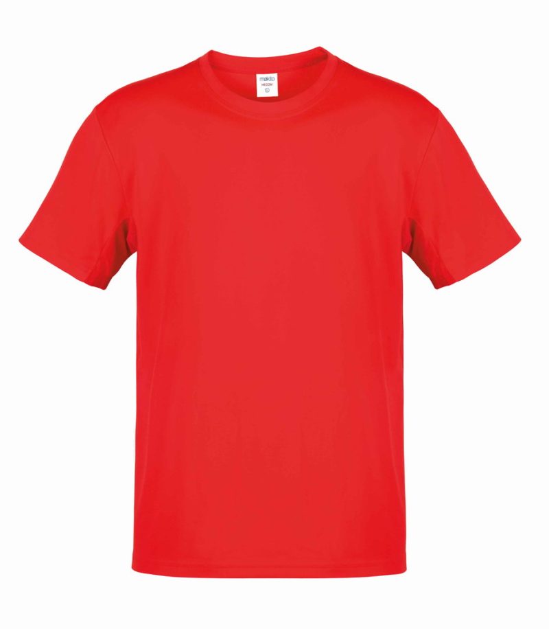 Camiseta Adulto Color Hecom Makito - Rojo