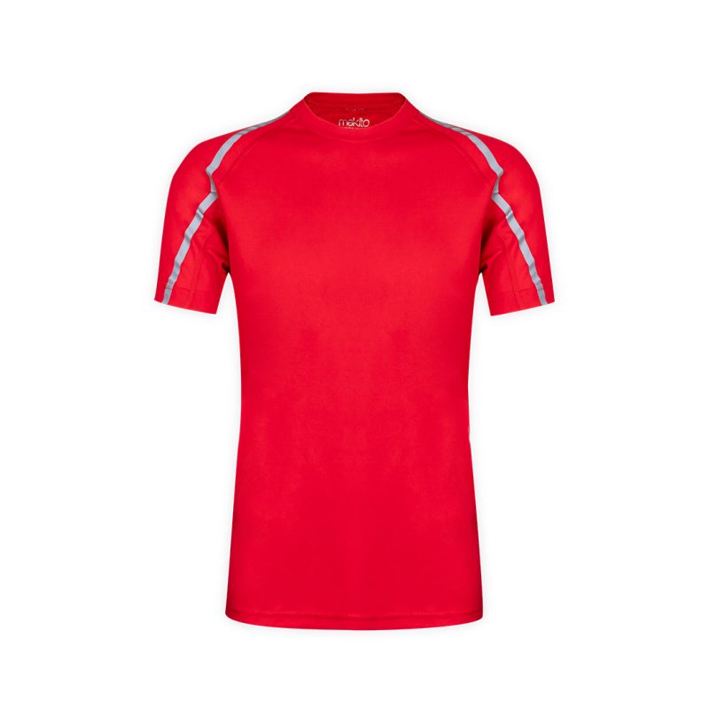 Camiseta Adulto Tecnic Fleser Makito - Rojo