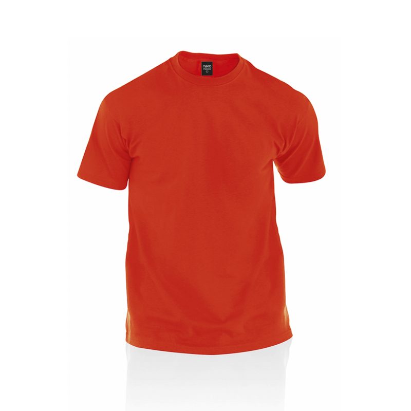 Camiseta Adulto Color Premium Makito - Rojo