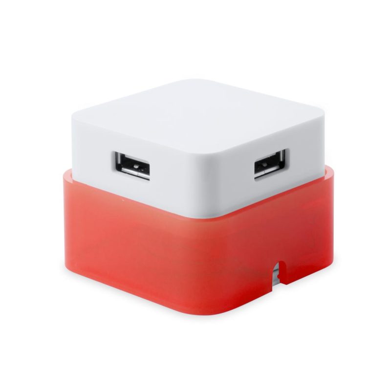 Puerto USB Dix Makito - Rojo