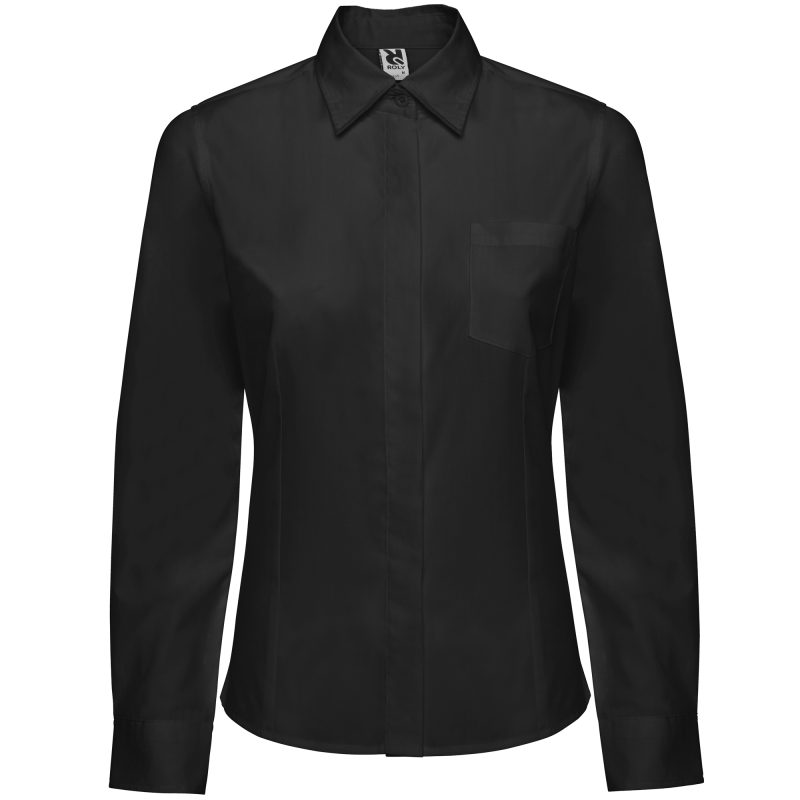 Camisa Sofia L/S Roly - Negro