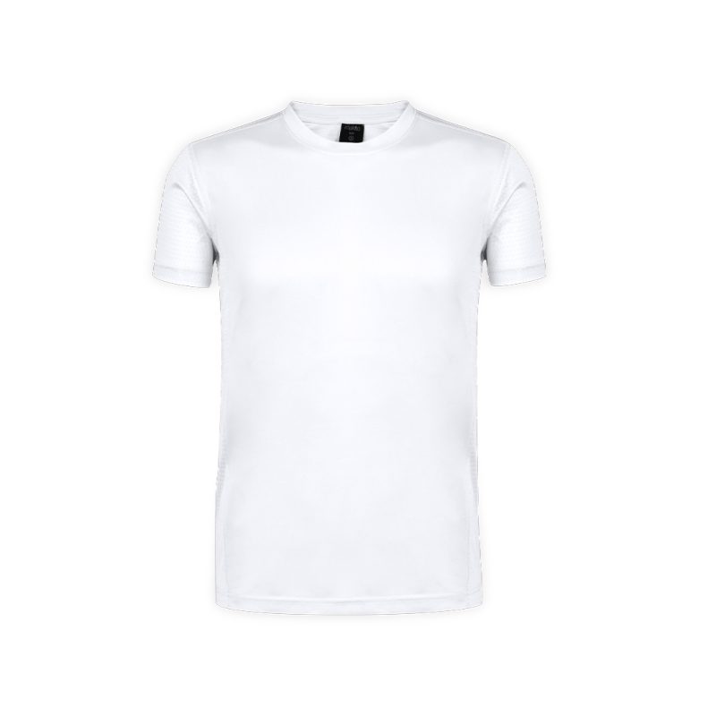 Camiseta Adulto Tecnic Rox Makito - Blanco