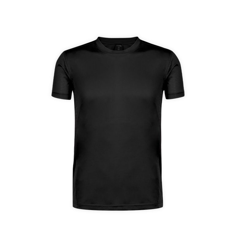 Camiseta Adulto Tecnic Rox Makito - Negro