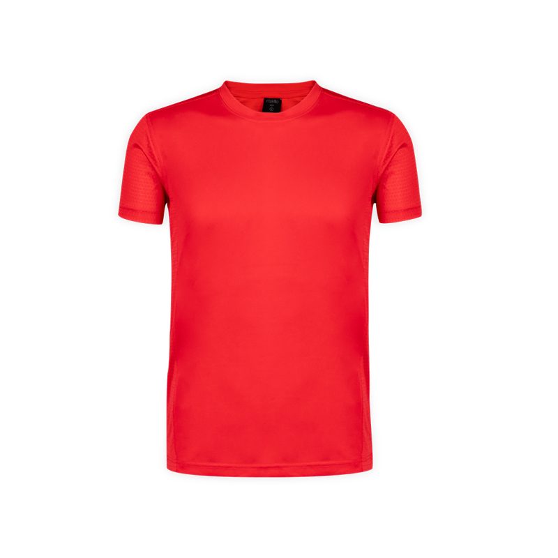 Camiseta Adulto Tecnic Rox Makito - Rojo