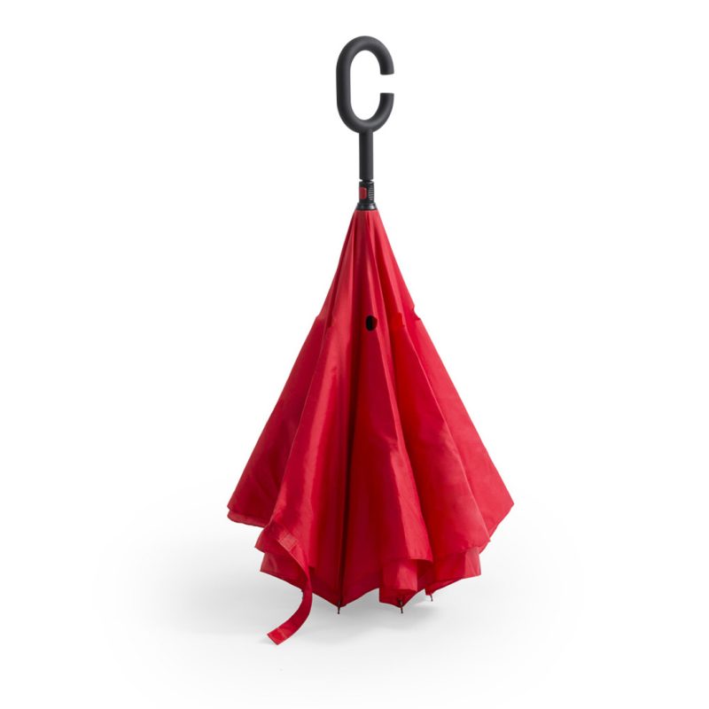 Paraguas Reversible Hamfrey Makito - Rojo