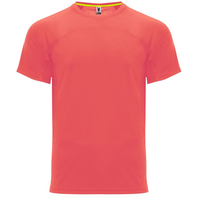 Camiseta Monaco Roly - Coral Fluor