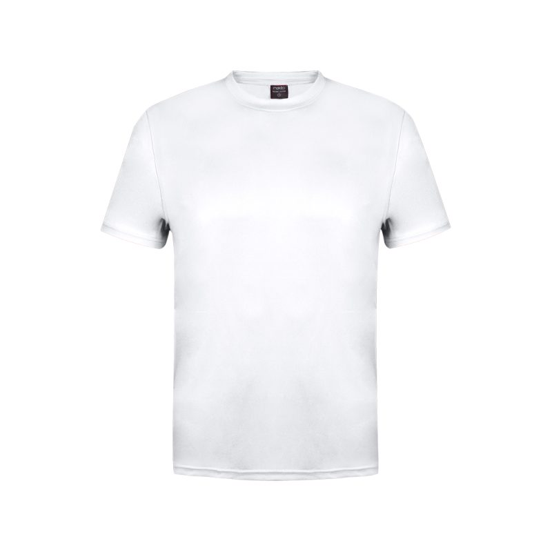 Camiseta Adulto Tecnic Layom Makito - Blanco