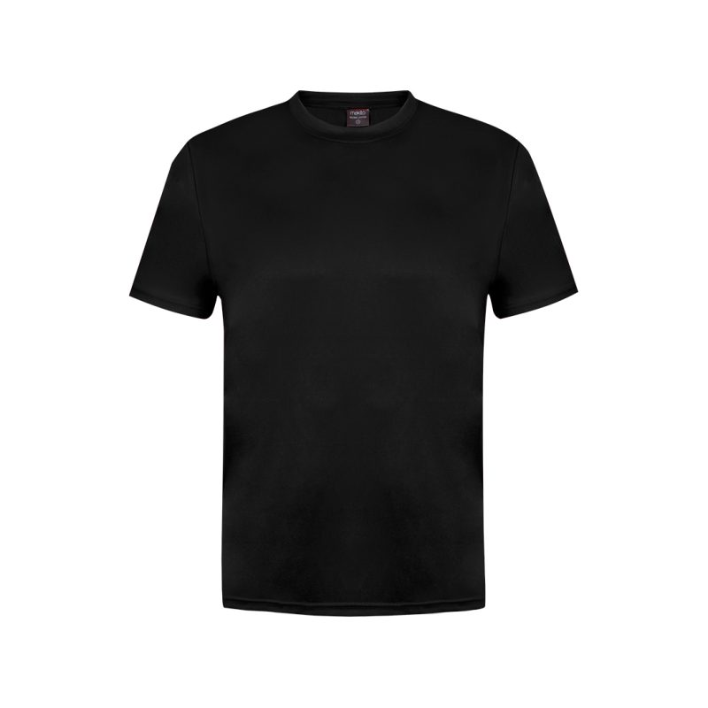 Camiseta Adulto Tecnic Layom Makito - Negro