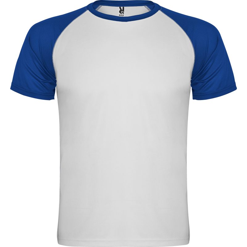 Camiseta Indianapolis Roly - Blanco/Royal