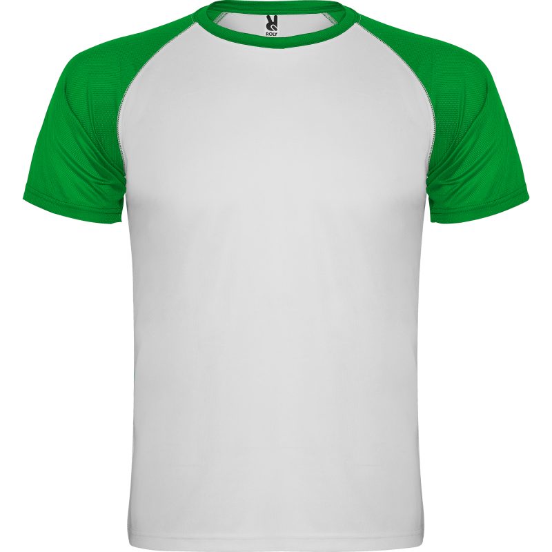 Camiseta Indianapolis Roly - Blanco/Verde Helecho