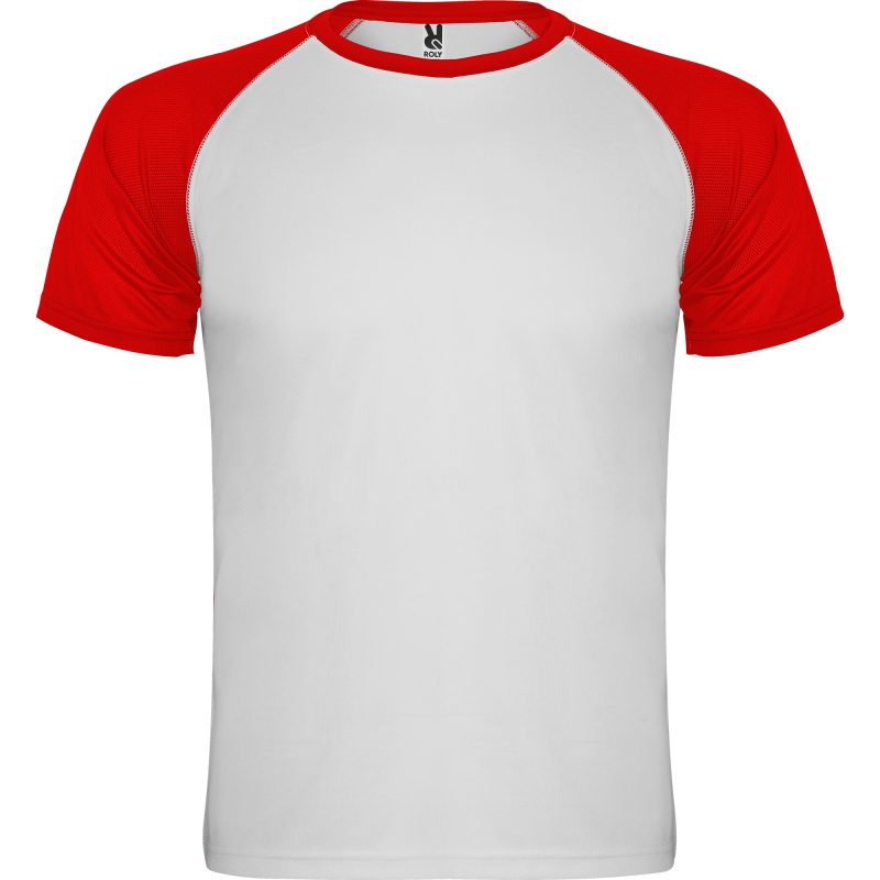 Camiseta Indianapolis Roly - Blanco/Rojo