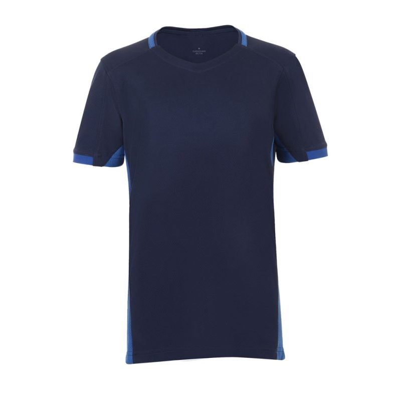 Camiseta Niño Contrastada Classico Kids Sols - French Marino Azul Royal - Sols