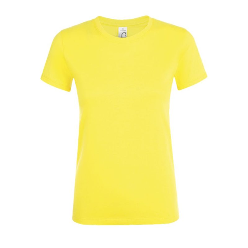 Camiseta De Mujer Cuello Redondo Regent Women Sols - Limón - Sols
