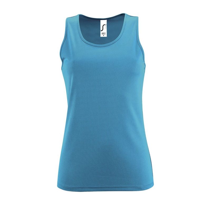Camiseta De Tirantes De Deporte De Mujer Sporty Tt Women Sols - Aqua - Sols
