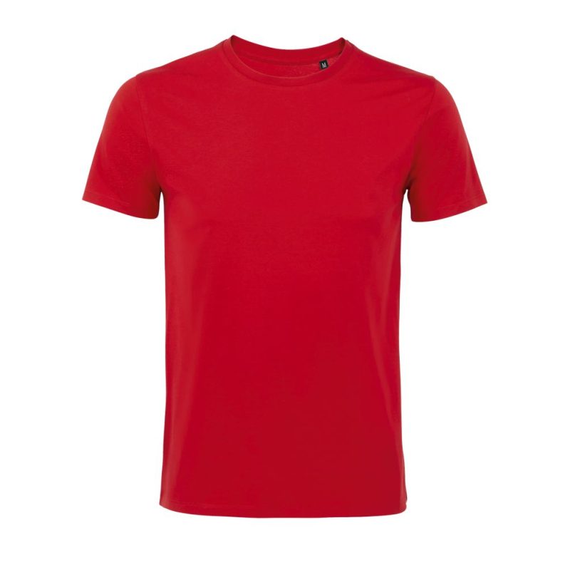 Camiseta Hombre Manga Corta Cuello Redondo Martin Men Sols - Rojo - Sols