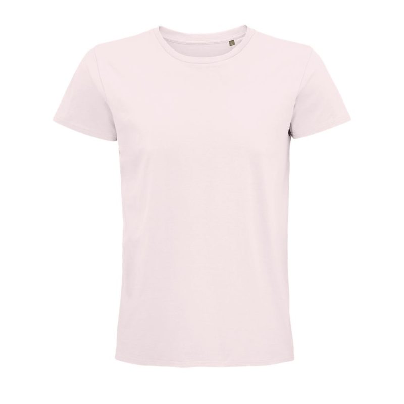 Camiseta Hombre De Punto Liso Y Cuello Redondo Pioneer Men Sols - Rosa Palido - Sols