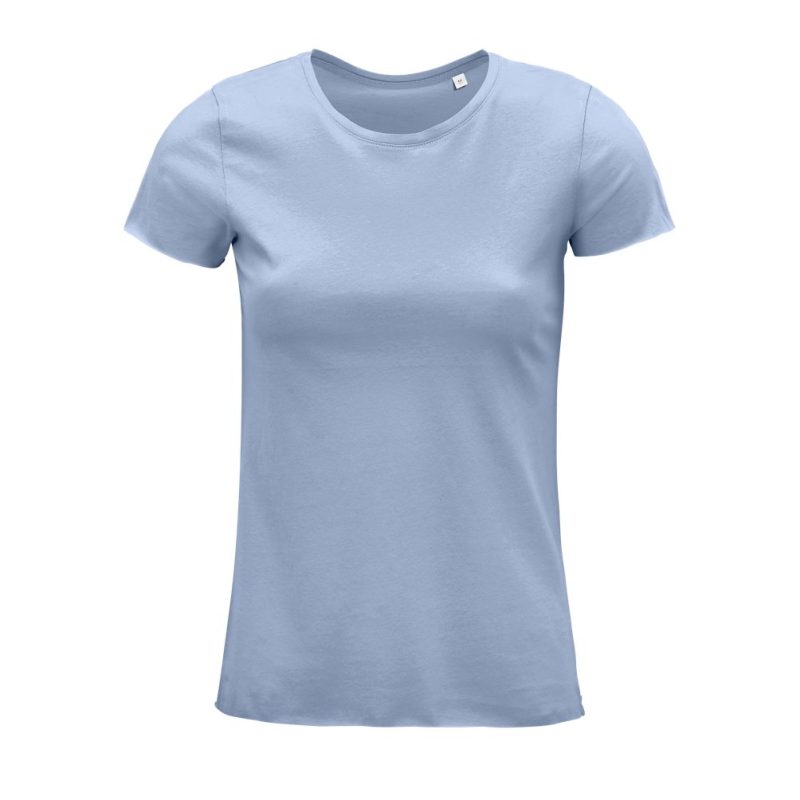 Camiseta Mujer Manga Corta Neoblu Leonard Women Sols - Azul Claro - Sols