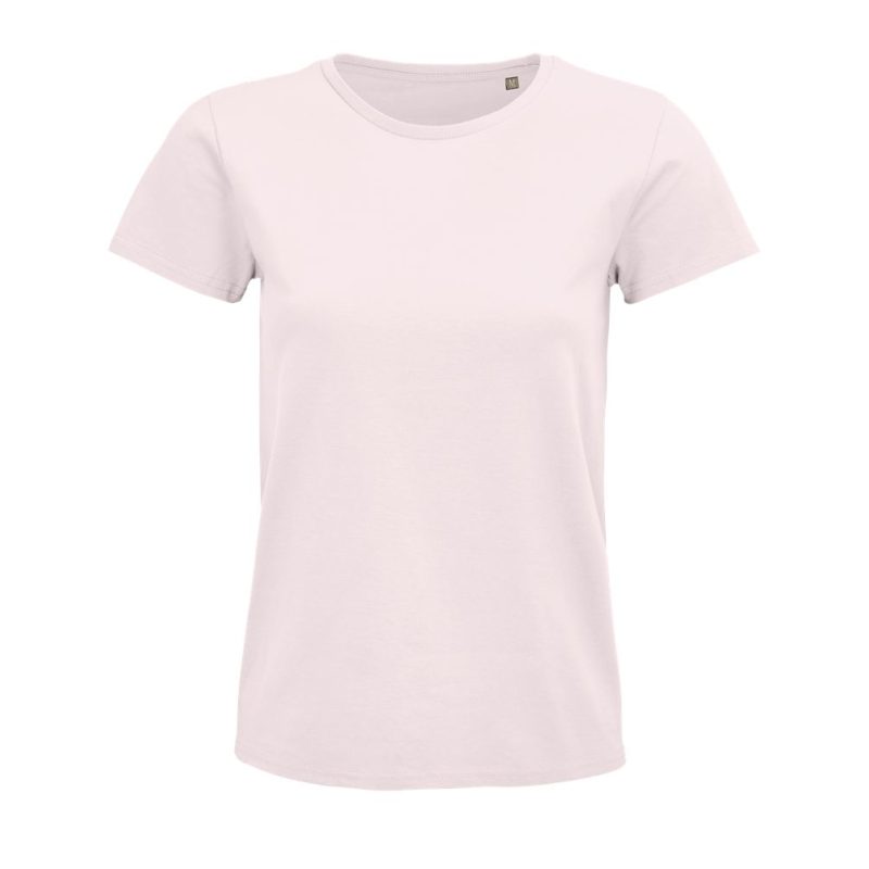 Camiseta Mujer De Punto Liso Y Cuello Redondo Pioneer Women Sols - Rosa Palido - Sols