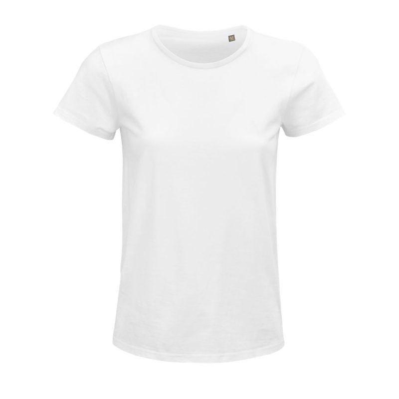 Camiseta Mujer De Cuello Redondo Crusader Women Sols - Blanco - Sols