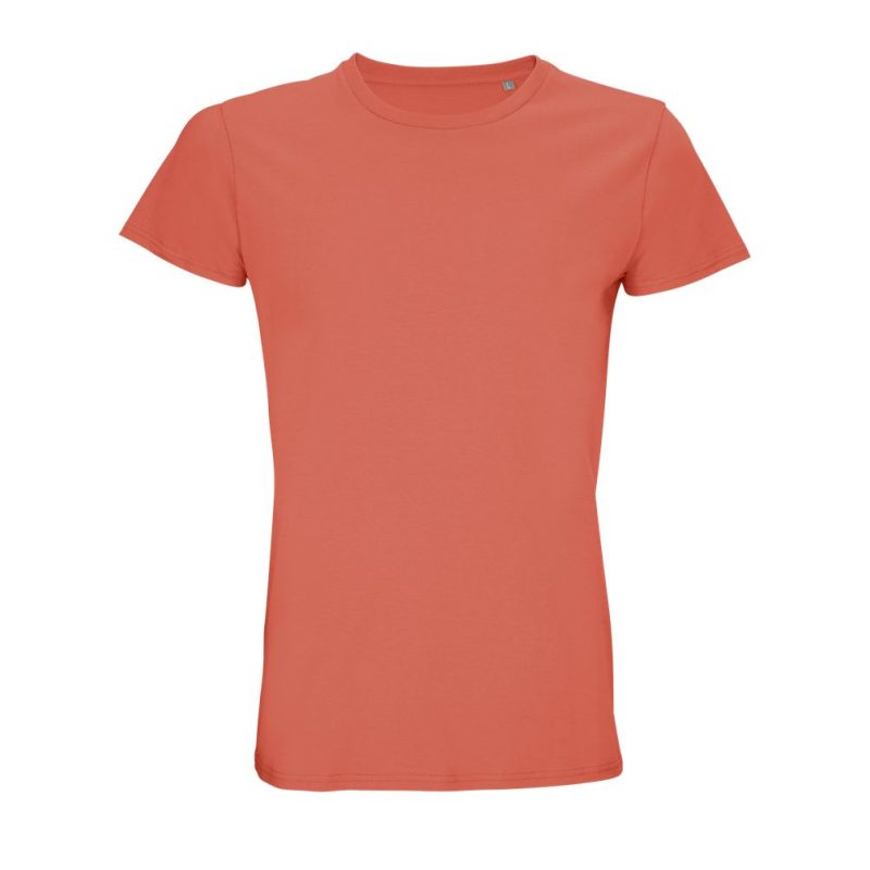 Camiseta Hombre De Cuello Redondo Crusader Men Sols - Naranja Pop - Sols