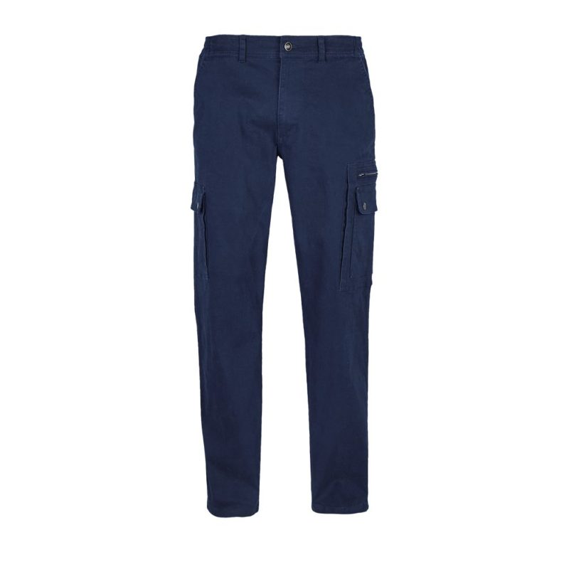 Pantalon Elastico De Hombre Docker Sols - Pro Azul Marino - Sols